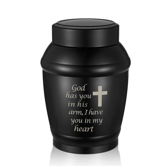 Urns for Human Ashes Stainless Steel Urn for Ashes Keepsake, Cremation Urns Memorial Holder, Funeral Decorative Urn