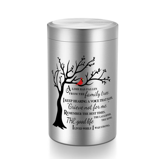 Small Urns for Human Ashes Keepsake, 3.54 Inch Mini Urn for Human Ashes, Memorial Keepsake for Men Women, Cremation Urns for Adult Female Male