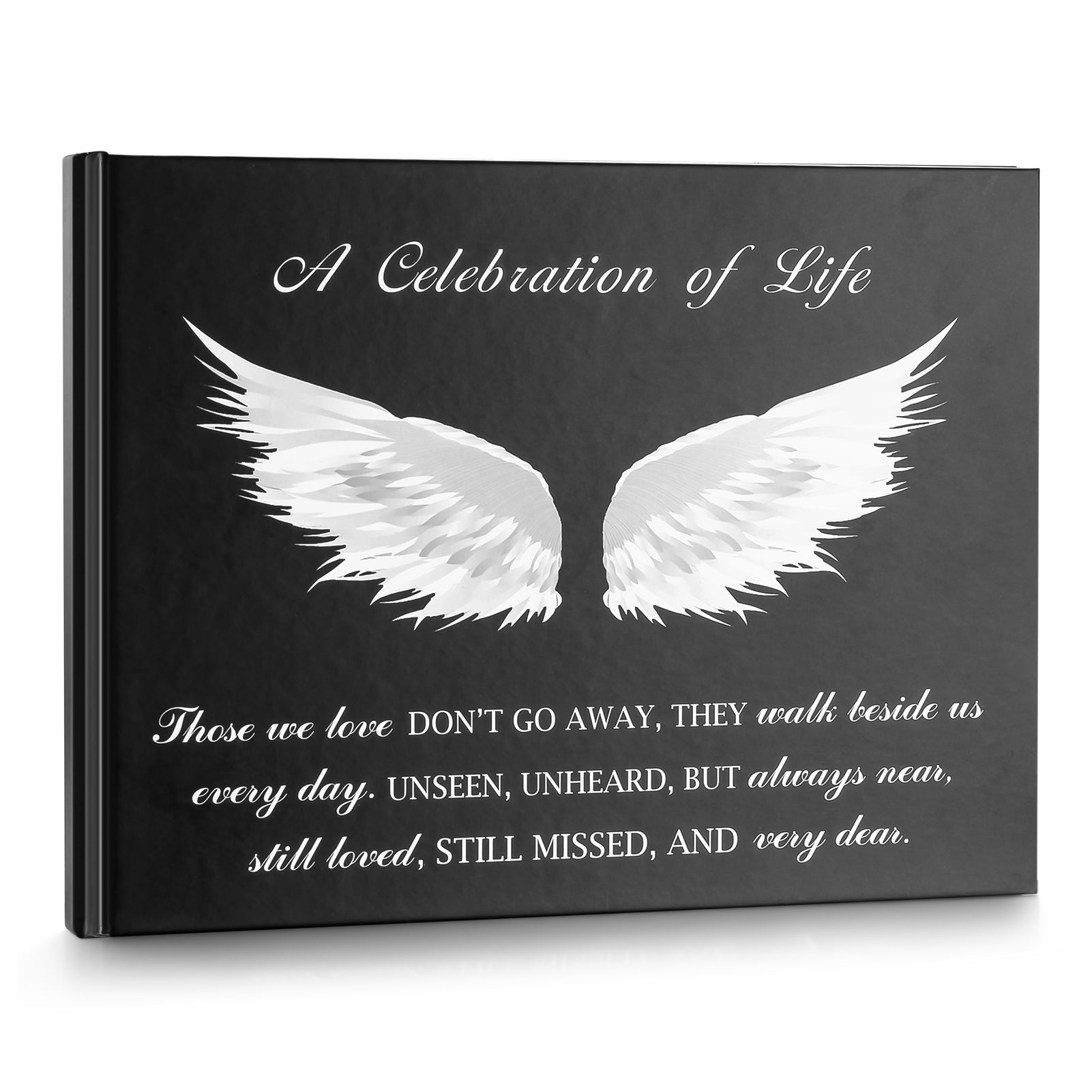 SOITIS Funeral Guest Book for Memorial Service Celebration of Life Guest Book 80 Pages Funeral Sign-in Book - A Celebration of Life
