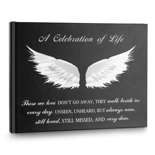 Funeral Guest Book for Memorial Service Celebration of Life Guest Book 80 Pages Funeral Sign-in Book