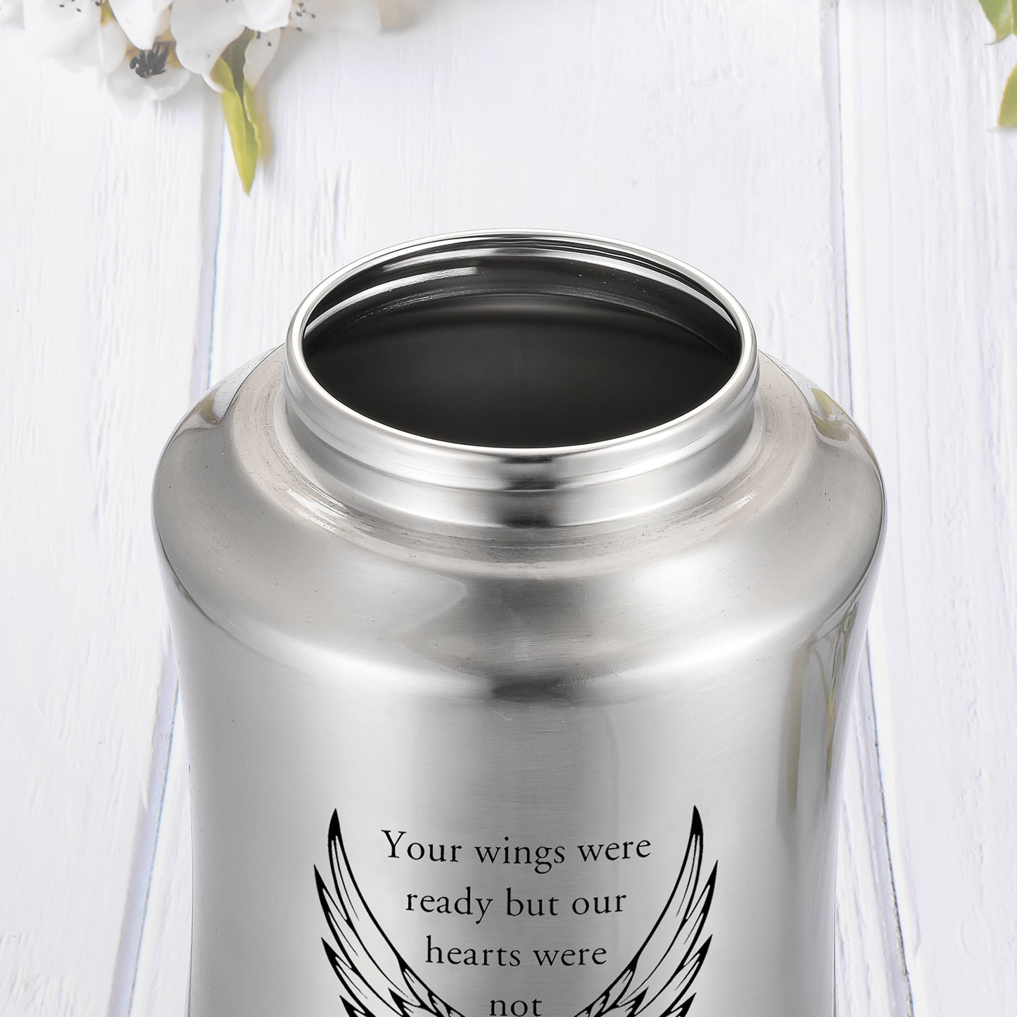 Urns for Ashes Decorative Urns for Adult Human Ashes Large Stainless Steel Cremation Urns