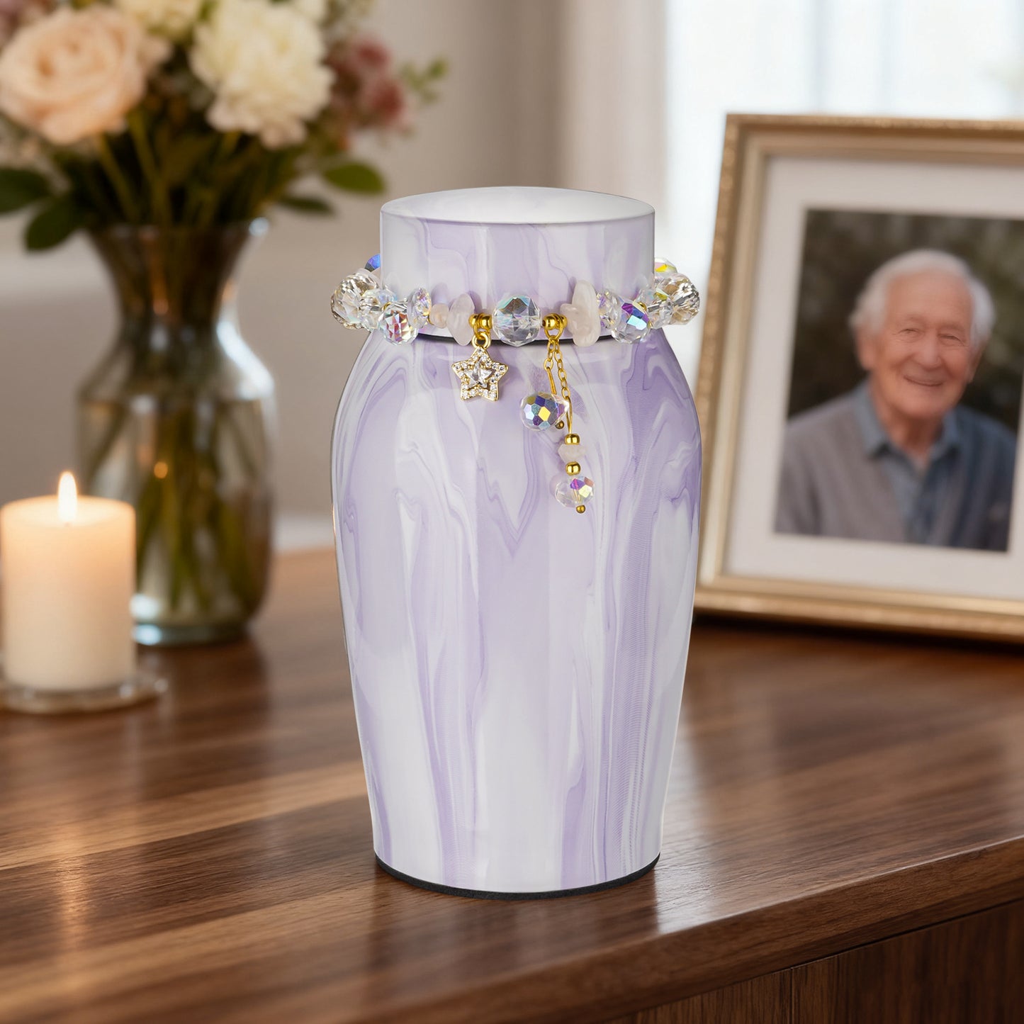 Urns for Human Ashes, Mini Urn for Ash Male Female, Small Urns for Human Ashes Keepsake, Stainless Steel Memorial Cremation, Decorative Urn