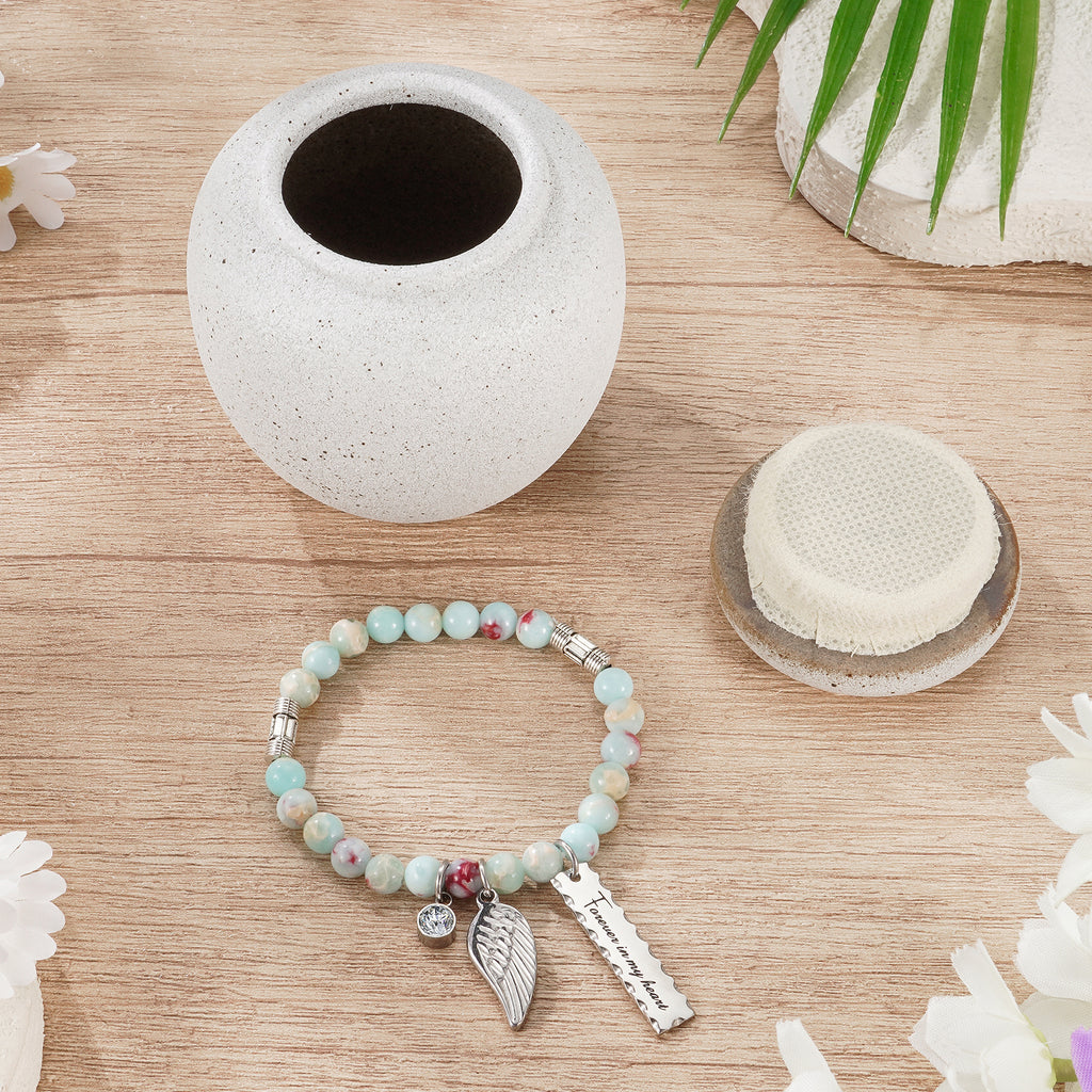 Mini Urn for Human Ashes - 2.76 Inches White Ceramic Urn for Ashes, Memorial Small Holder Decorative Urn, Cremation Funeral Urns for Women Men