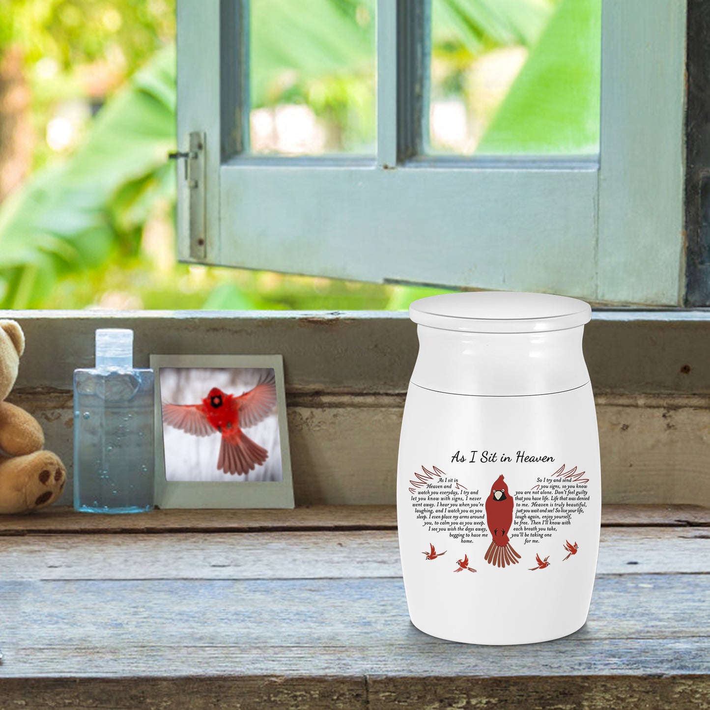 Small Urns for Human Ashes Aluminium Mini Keepsake Urn Butterflies Small Cremation Urns Memorial Ashes Keepsake