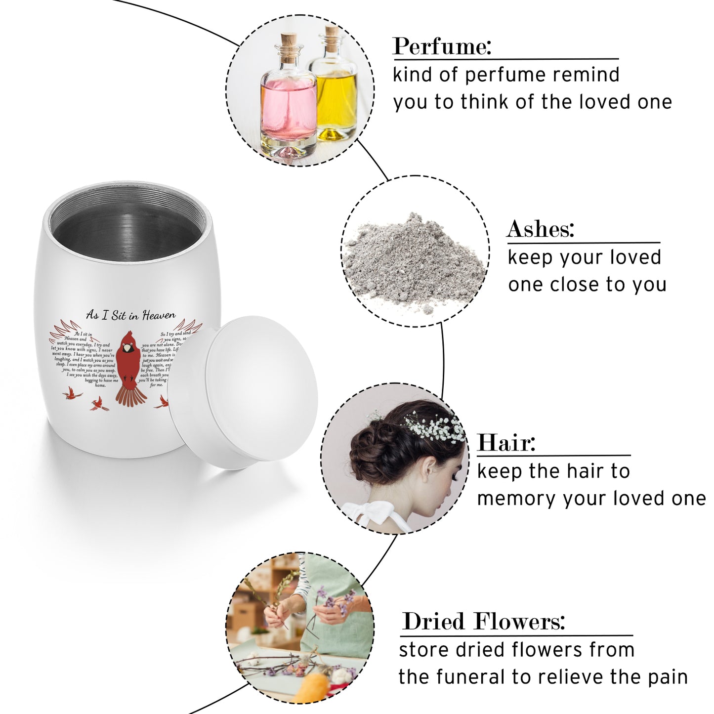 Small Urns for Human Ashes Aluminium Mini Keepsake Urn Butterflies Small Cremation Urns Memorial Ashes Keepsake