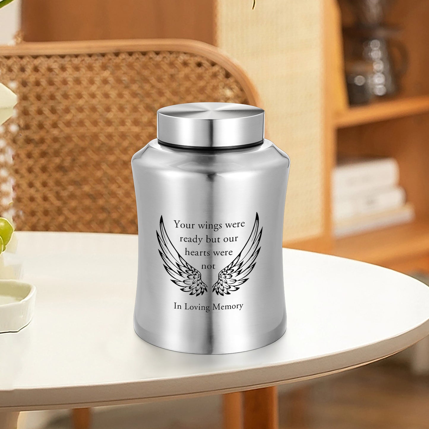 Urns for Ashes Decorative Urns for Adult Human Ashes Large Stainless Steel Cremation Urns