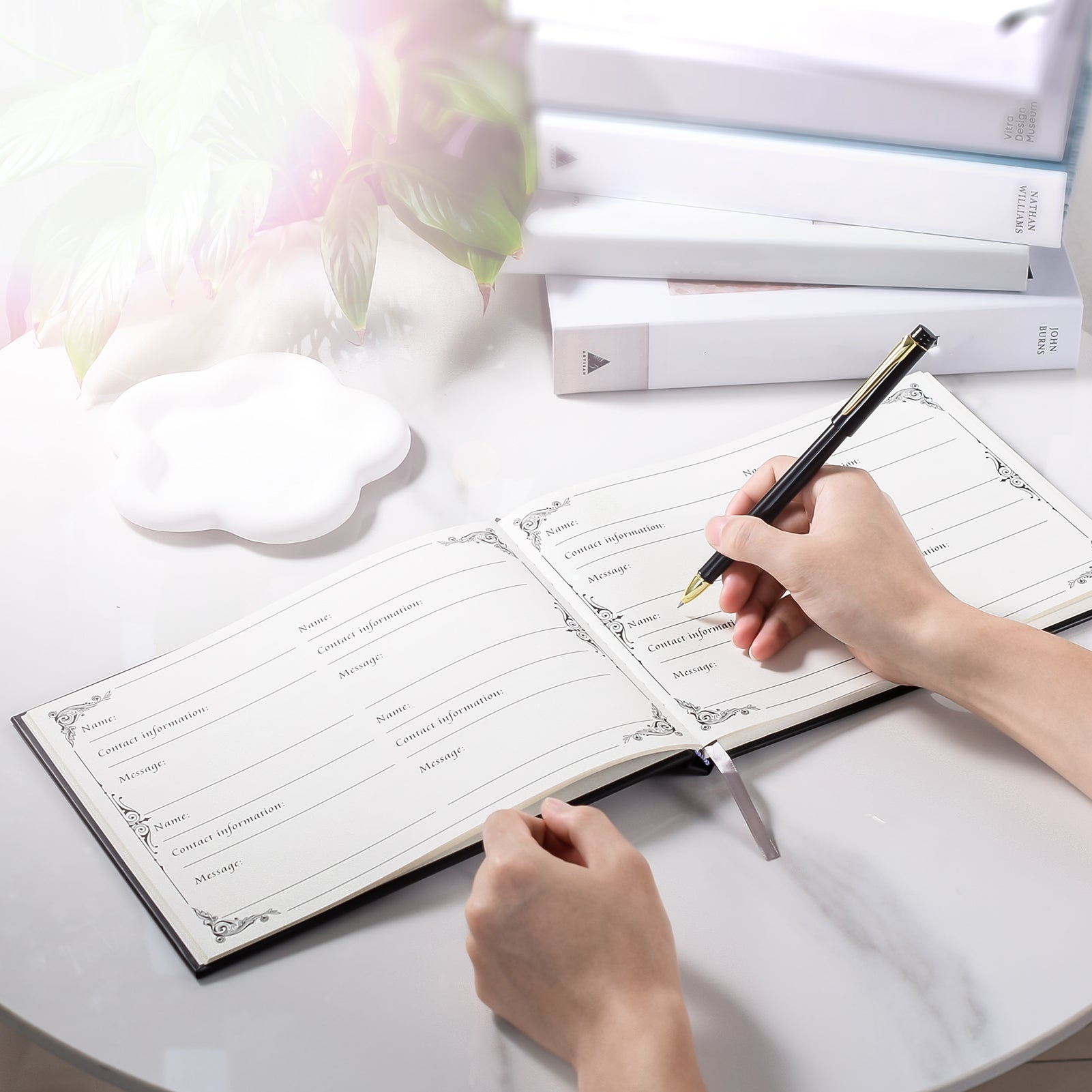 SOITIS Funeral Guest Book for Memorial Service Celebration of Life Guest Book 80 Pages Funeral Sign-in Book - A Celebration of Life