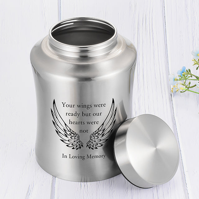 Urns for Ashes Decorative Urns for Adult Human Ashes Large Stainless Steel Cremation Urns