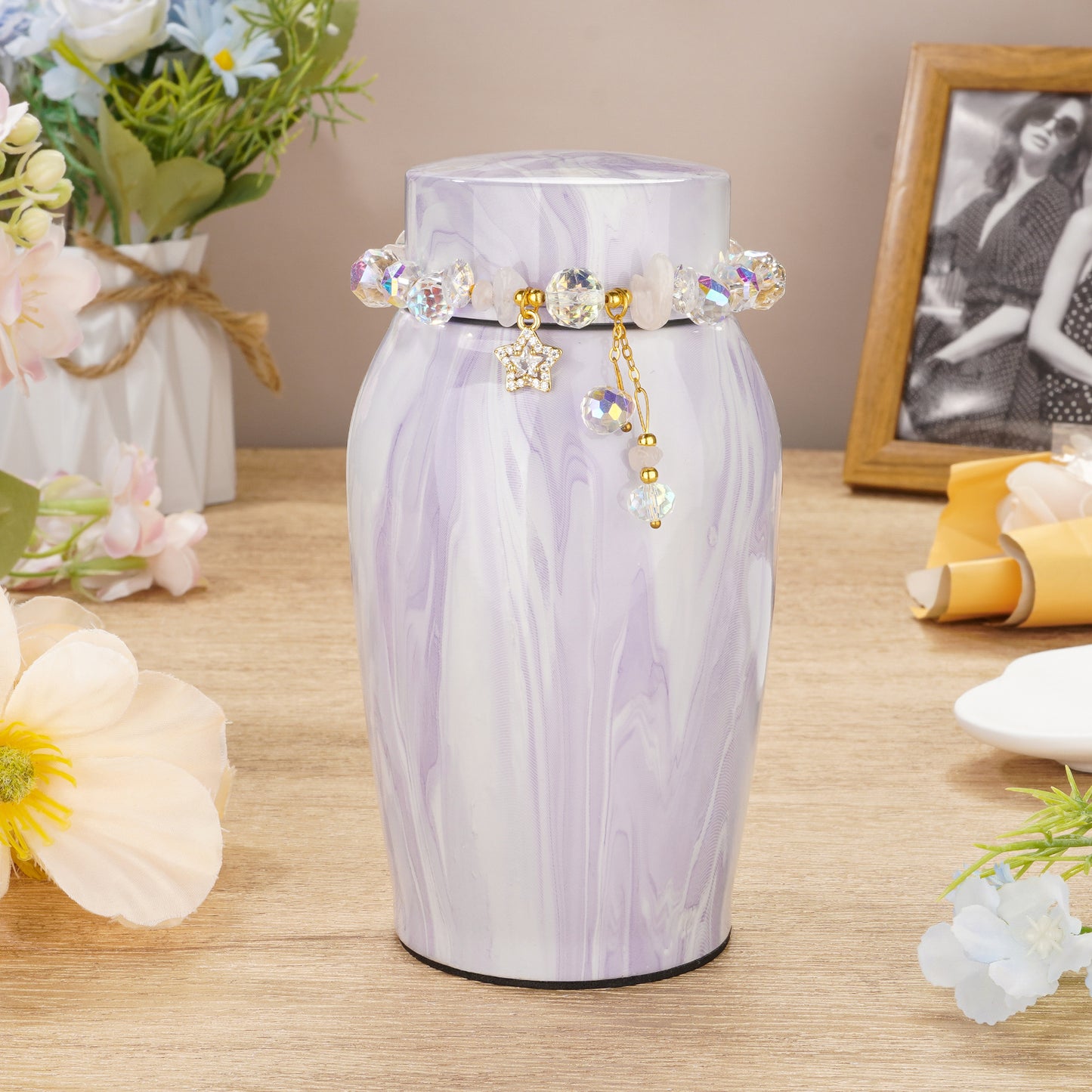 Urns for Human Ashes, Mini Urn for Ash Male Female, Small Urns for Human Ashes Keepsake, Stainless Steel Memorial Cremation, Decorative Urn