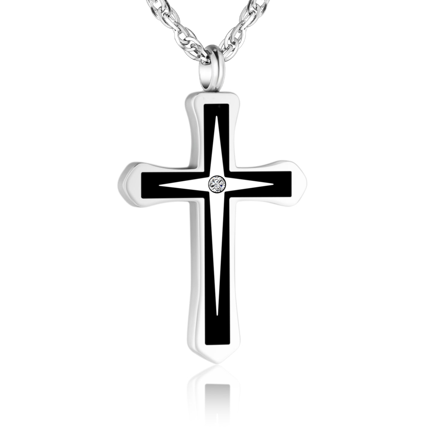 Cremation Jewelry for Ashes Urn Necklace for Ashes Stainless Steel Memorial Urn Pendant Necklace