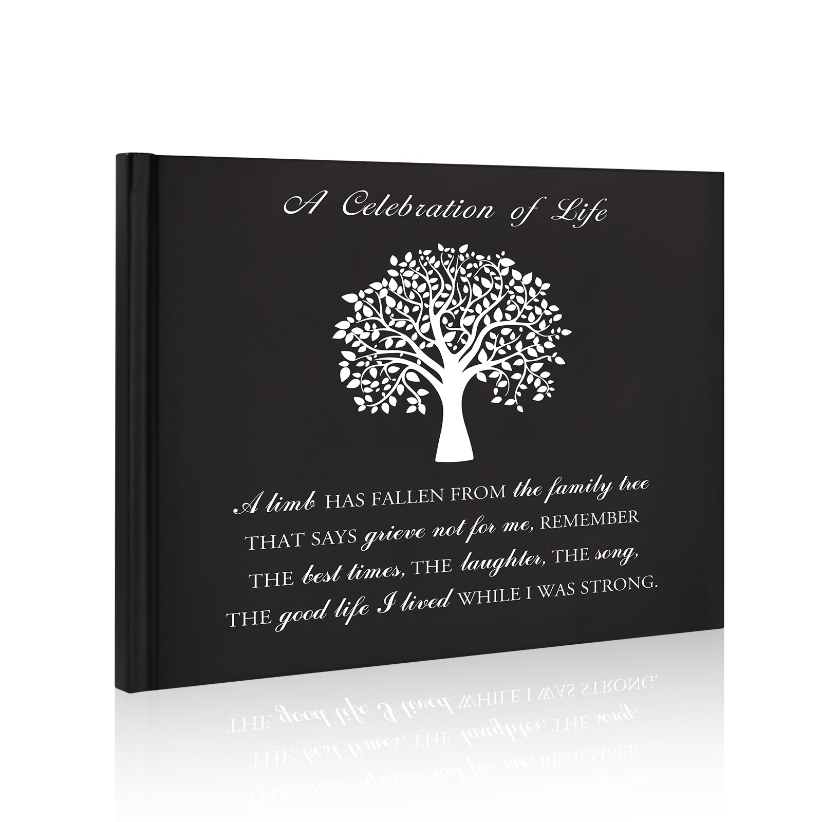 SOITIS Funeral Guest Book for Memorial Service Celebration of Life Guest Book 80 Pages Funeral Sign-in Book - A Celebration of Life