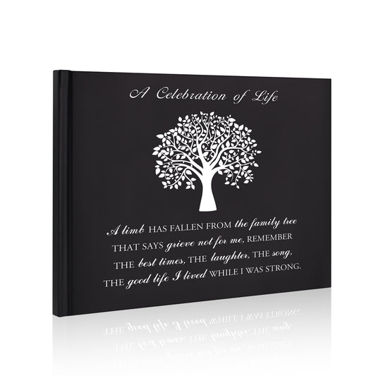 Funeral Guest Book for Memorial Service Celebration of Life Guest Book 80 Pages Funeral Sign-in Book