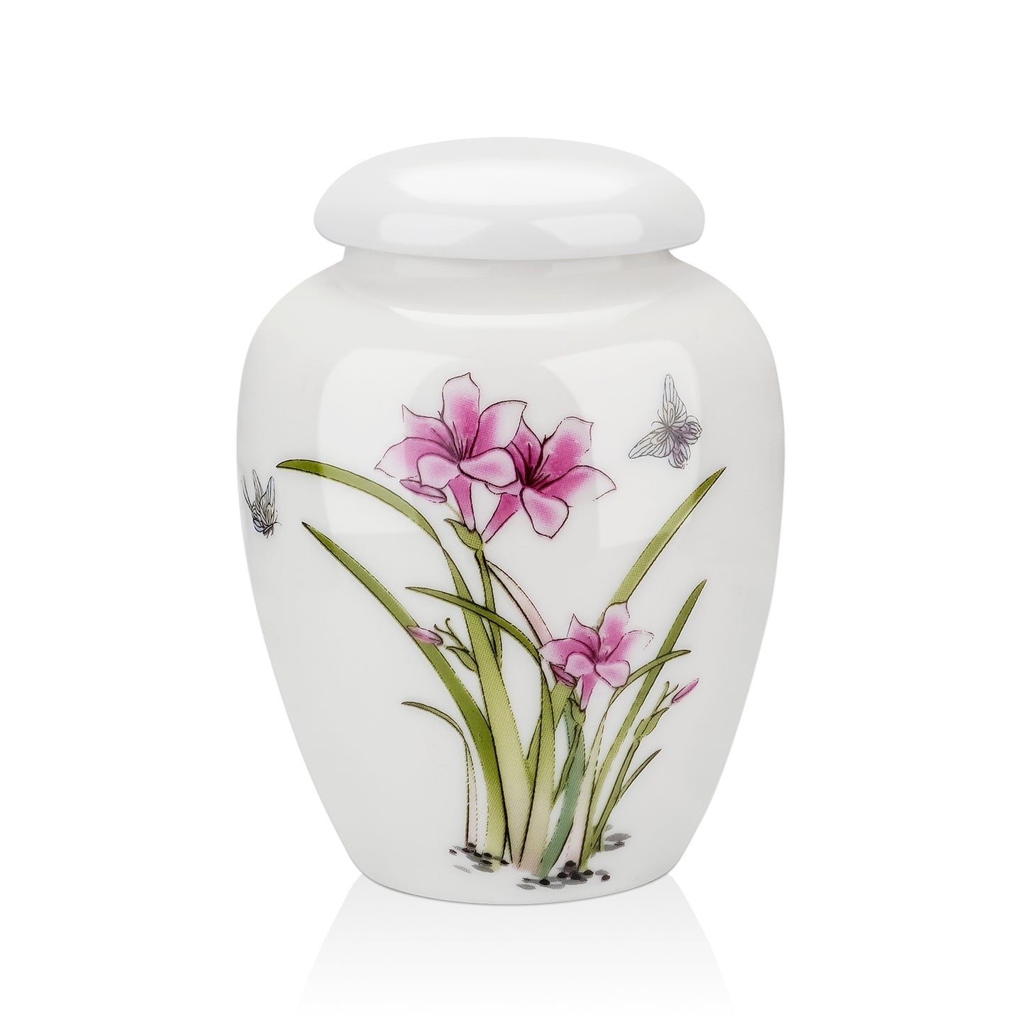 Small Urns for Human Ashes Ceramic 2.8 Inch Mini Urn for Human Ashes Memorial Keepsake Urn Cremation Holder
